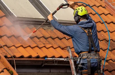 Démoussage et hydrofuge de toiture à Polisot